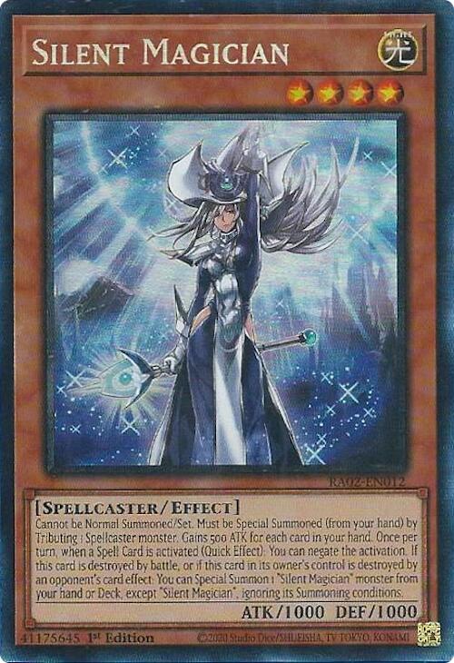 Silent Magician (PCR) [RA02-EN012] Prismatic Collector's Rare | Chromatic Games