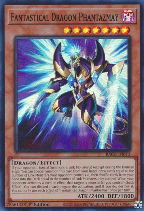 Fantastical Dragon Phantazmay (Alternate Art) [RA02-EN013] Super Rare | Chromatic Games