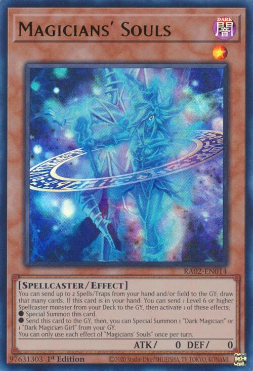 Magicians' Souls [RA02-EN014] Super Rare | Chromatic Games