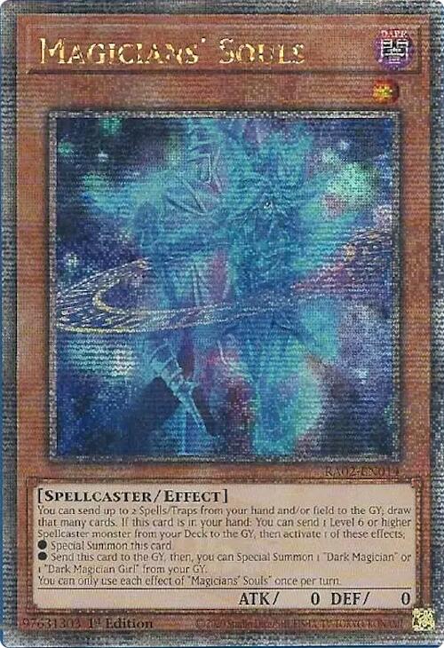 Magicians' Souls (Quarter Century Secret Rare) [RA02-EN014] Quarter Century Secret Rare | Chromatic Games