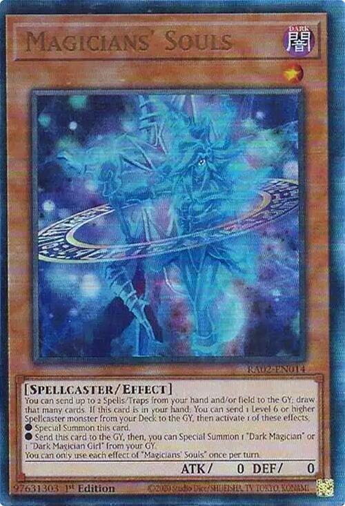 Magicians' Souls (PUR) [RA02-EN014] Prismatic Ultimate Rare | Chromatic Games