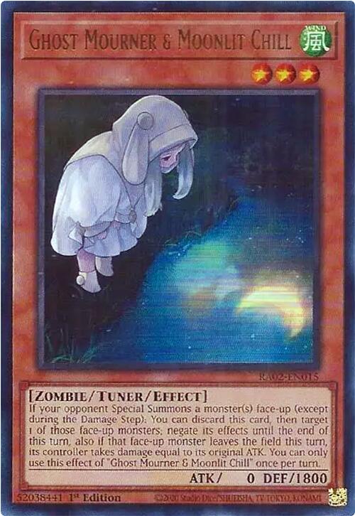 Ghost Mourner & Moonlit Chill (Alternate Art) (UR) [RA02-EN015] Ultra Rare | Chromatic Games