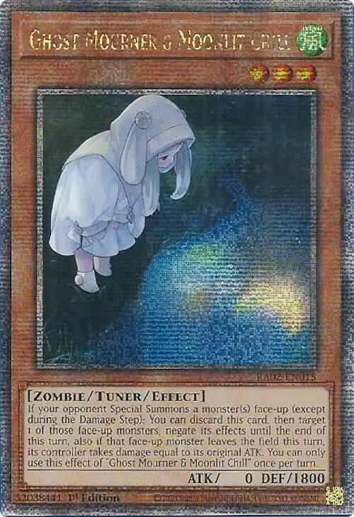 Ghost Mourner & Moonlit Chill (Alternate Art) (Quarter Century Secret Rare) [RA02-EN015] Quarter Century Secret Rare | Chromatic Games