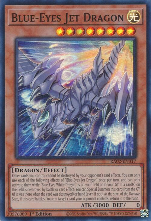 Blue-Eyes Jet Dragon [RA02-EN017] Super Rare | Chromatic Games