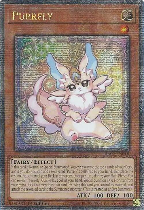 Purrely (Quarter Century Secret Rare) [RA02-EN018] Quarter Century Secret Rare | Chromatic Games