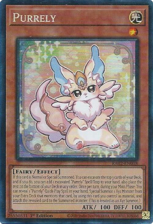 Purrely (PCR) [RA02-EN018] Prismatic Collector's Rare | Chromatic Games