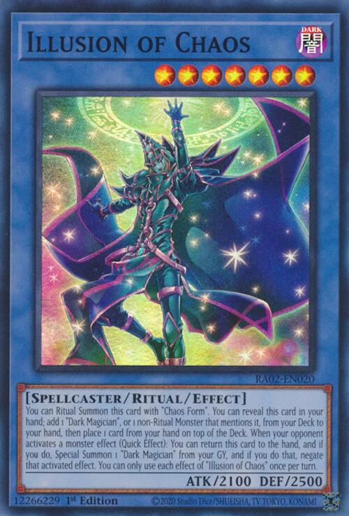 Illusion of Chaos [RA02-EN020] Super Rare | Chromatic Games
