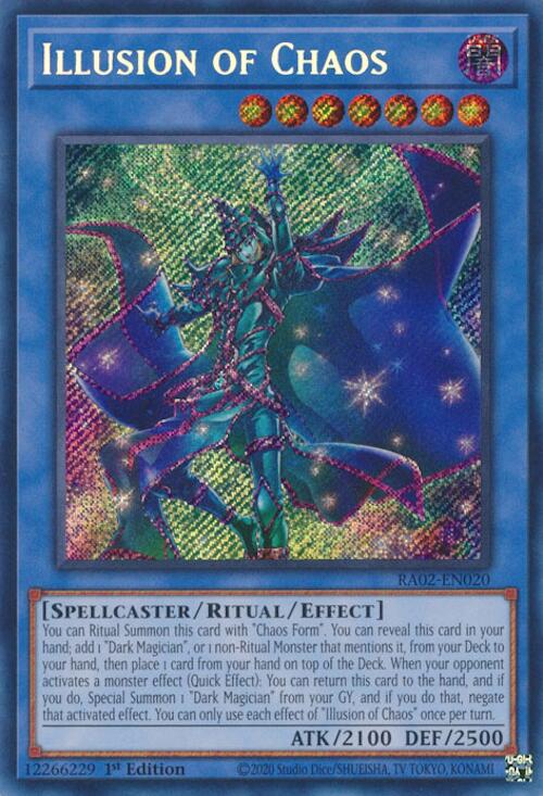 Illusion of Chaos (Secret Rare) [RA02-EN020] Secret Rare | Chromatic Games
