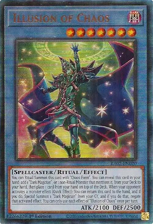 Illusion of Chaos (PUR) [RA02-EN020] Prismatic Ultimate Rare | Chromatic Games