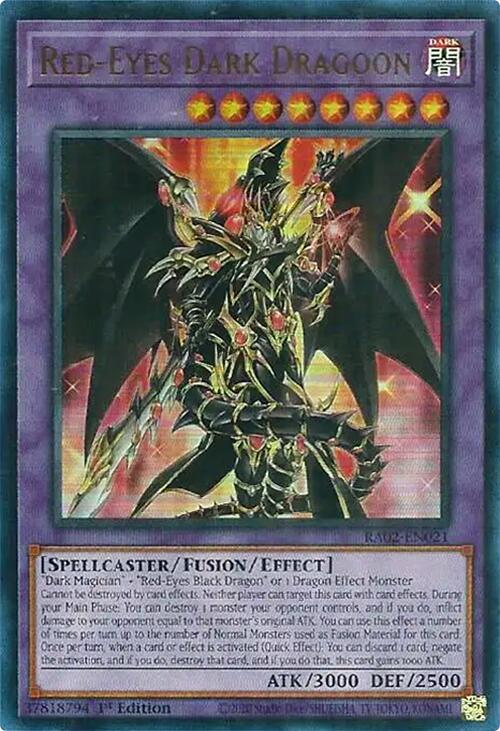 Red-Eyes Dark Dragoon (UR) [RA02-EN021] Ultra Rare | Chromatic Games