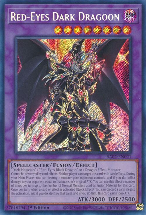 Red-Eyes Dark Dragoon (Secret Rare) [RA02-EN021] Secret Rare | Chromatic Games