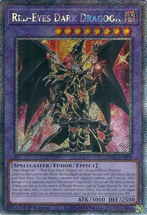 Red-Eyes Dark Dragoon (Platinum Secret Rare) [RA02-EN021] Platinum Secret Rare | Chromatic Games