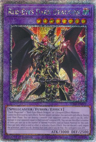 Red-Eyes Dark Dragoon (Quarter Century Secret Rare) [RA02-EN021] Quarter Century Secret Rare | Chromatic Games