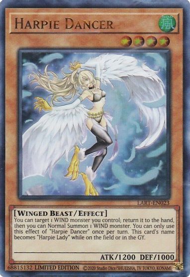 Harpie Dancer [LART-EN023] Ultra Rare | Chromatic Games