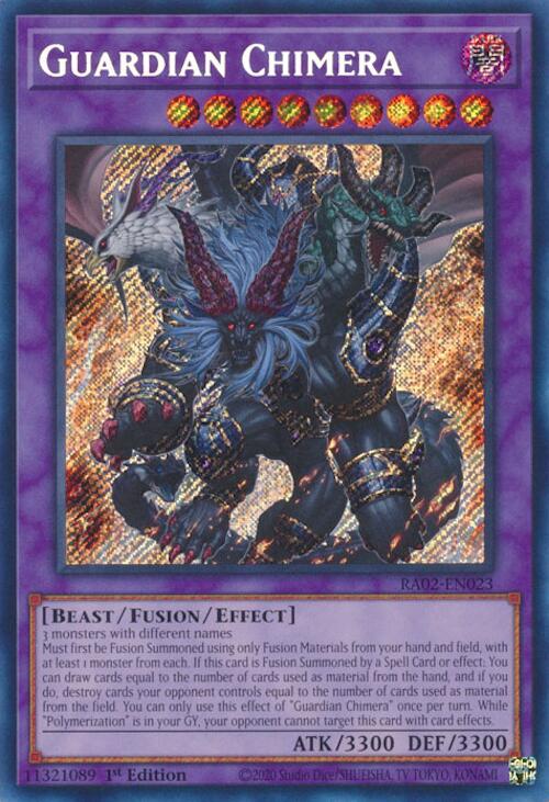 Guardian Chimera (Secret Rare) [RA02-EN023] Secret Rare | Chromatic Games