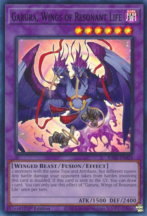 Garura, Wings of Resonant Life [RA02-EN024] Super Rare | Chromatic Games