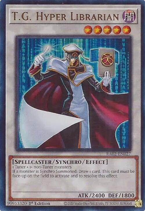 T.G. Hyper Librarian (UR) [RA02-EN027] Ultra Rare | Chromatic Games