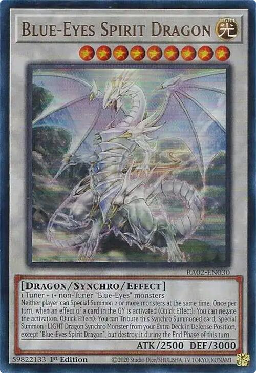 Blue-Eyes Spirit Dragon (UR) [RA02-EN030] Ultra Rare | Chromatic Games
