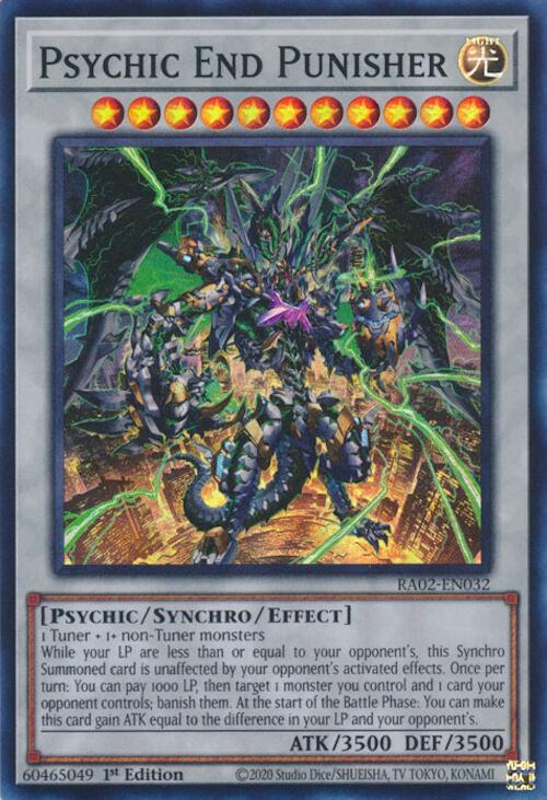 Psychic End Punisher [RA02-EN032] Super Rare | Chromatic Games