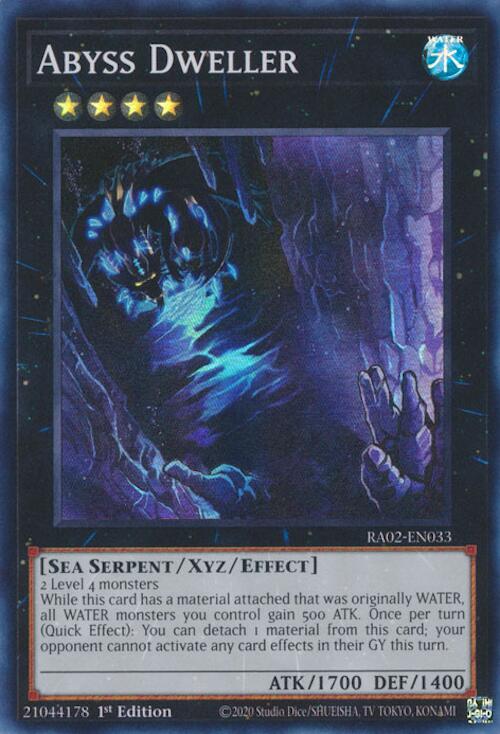Abyss Dweller [RA02-EN033] Super Rare | Chromatic Games