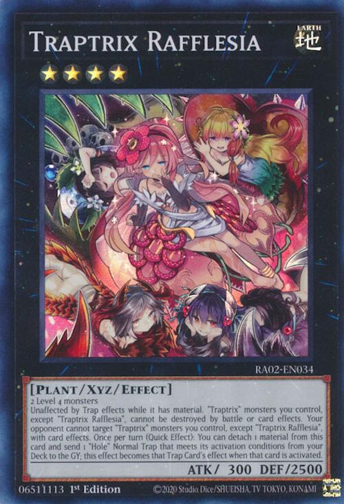 Traptrix Rafflesia [RA02-EN034] Super Rare | Chromatic Games