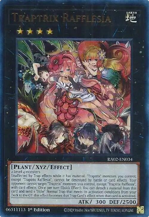 Traptrix Rafflesia (UR) [RA02-EN034] Ultra Rare | Chromatic Games