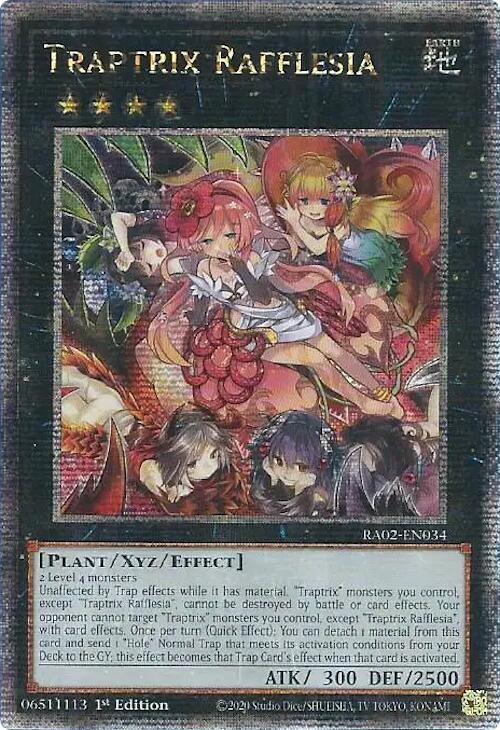 Traptrix Rafflesia (Quarter Century Secret Rare) [RA02-EN034] Quarter Century Secret Rare | Chromatic Games