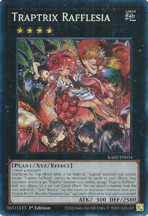 Traptrix Rafflesia (PCR) [RA02-EN034] Prismatic Collector's Rare | Chromatic Games