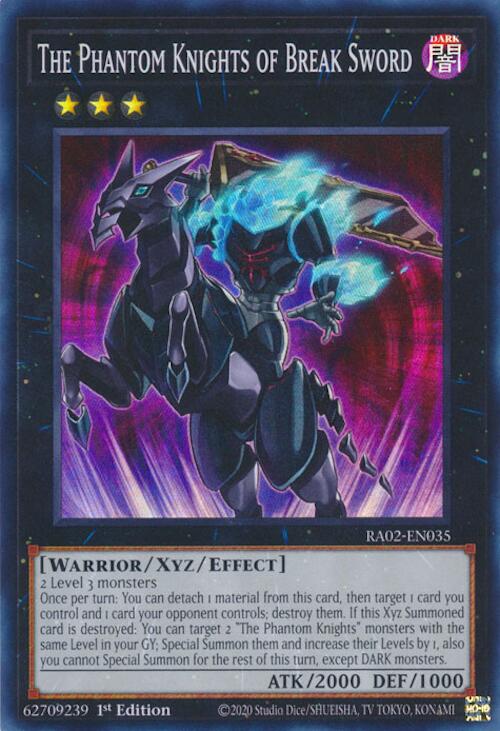 The Phantom Knights of Break Sword [RA02-EN035] Super Rare | Chromatic Games
