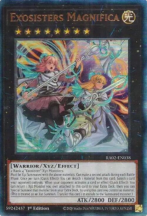 Exosisters Magnifica (PUR) [RA02-EN038] Prismatic Ultimate Rare | Chromatic Games