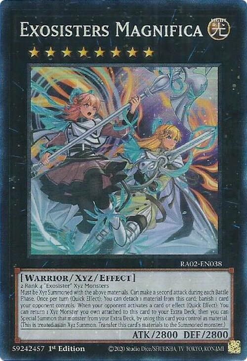 Exosisters Magnifica (PCR) [RA02-EN038] Prismatic Collector's Rare | Chromatic Games