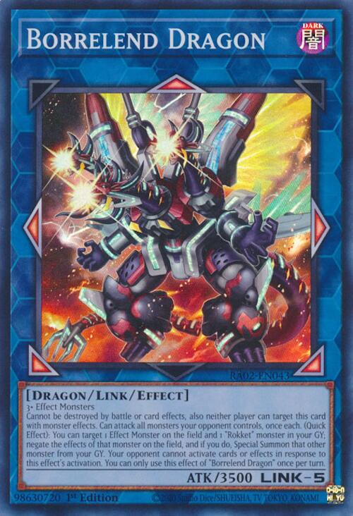 Borrelend Dragon [RA02-EN043] Super Rare | Chromatic Games