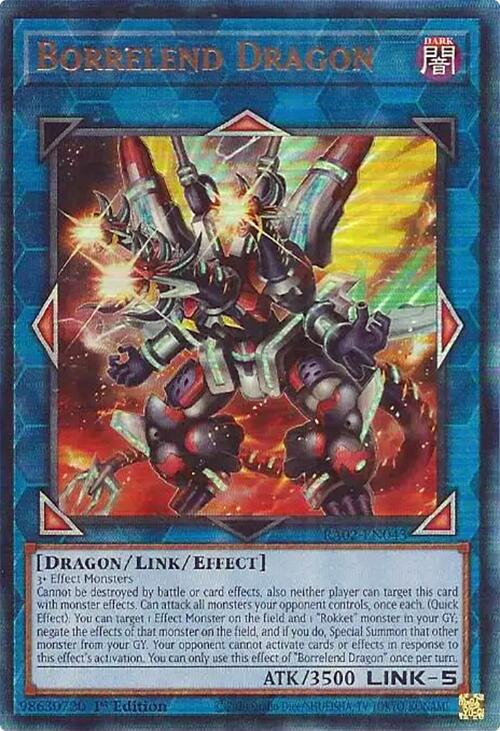 Borrelend Dragon (PUR) [RA02-EN043] Prismatic Ultimate Rare | Chromatic Games