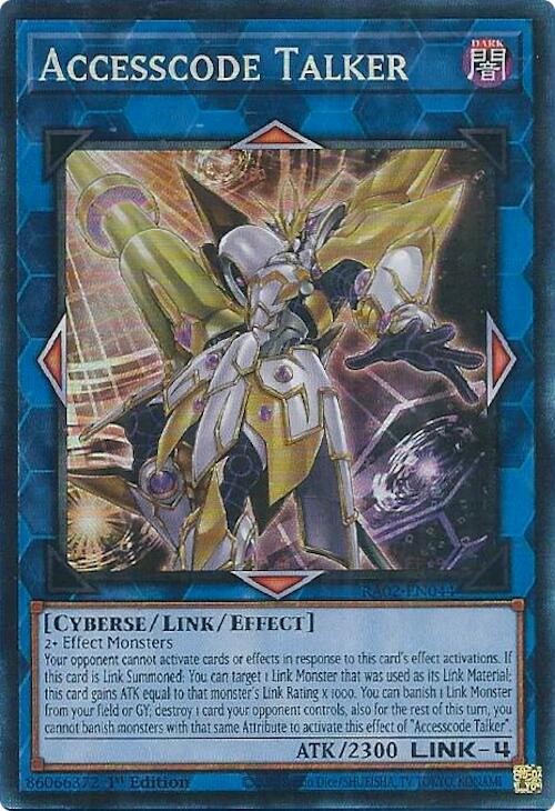 Accesscode Talker (PCR) [RA02-EN044] Prismatic Collector's Rare | Chromatic Games