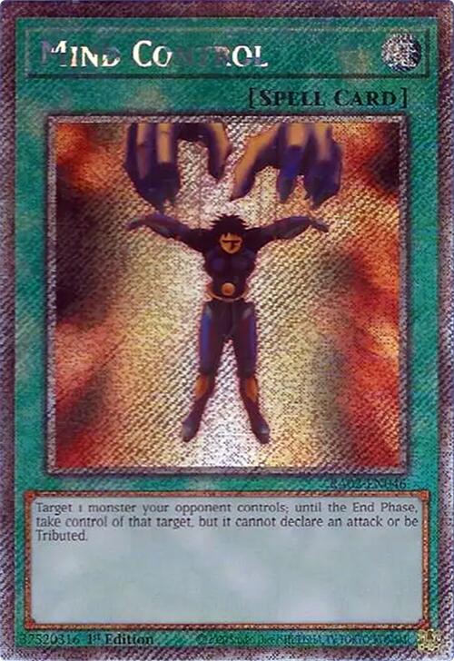Mind Control (Platinum Secret Rare) [RA02-EN046] Platinum Secret Rare | Chromatic Games