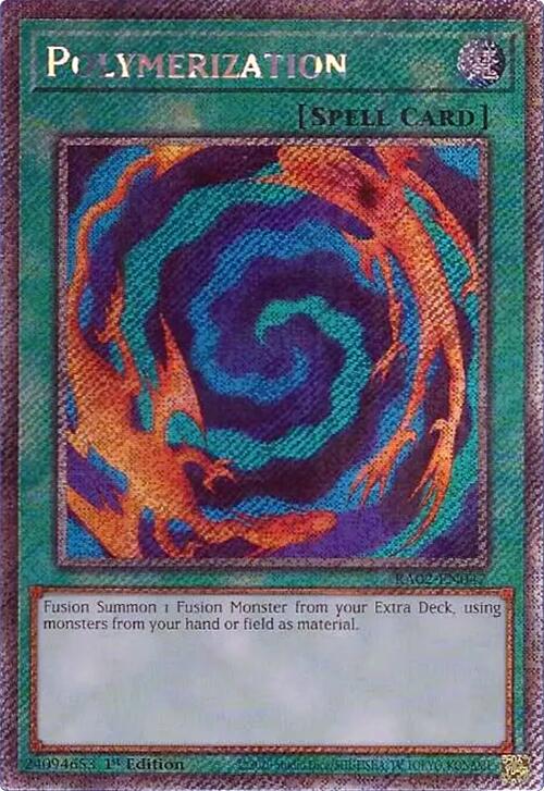 Polymerization (Platinum Secret Rare) [RA02-EN047] Platinum Secret Rare | Chromatic Games