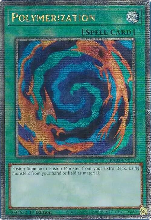 Polymerization (Quarter Century Secret Rare) [RA02-EN047] Quarter Century Secret Rare | Chromatic Games