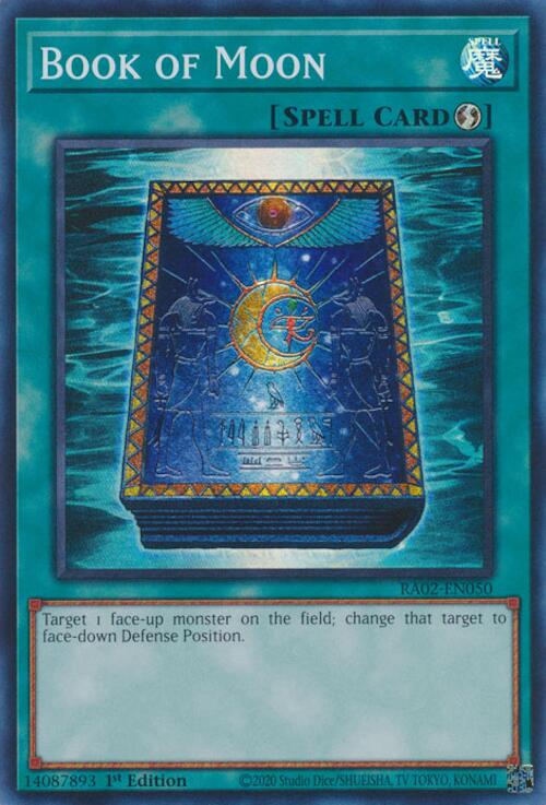 Book of Moon [RA02-EN050] Super Rare | Chromatic Games