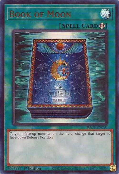 Book of Moon (UR) [RA02-EN050] Ultra Rare | Chromatic Games
