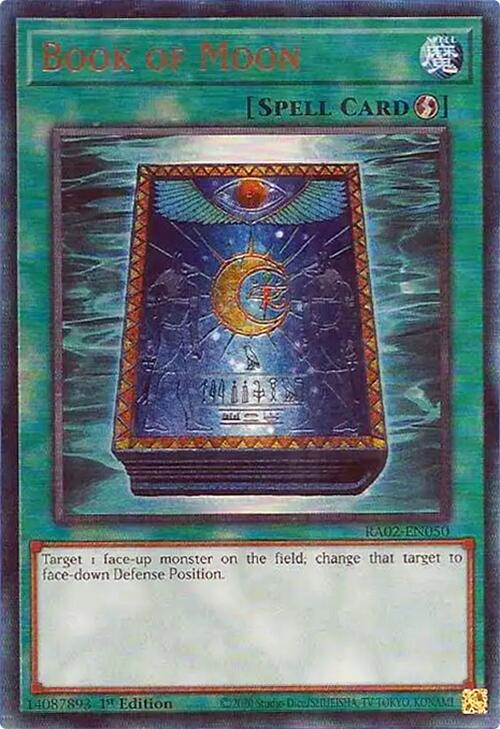 Book of Moon (PUR) [RA02-EN050] Prismatic Ultimate Rare | Chromatic Games