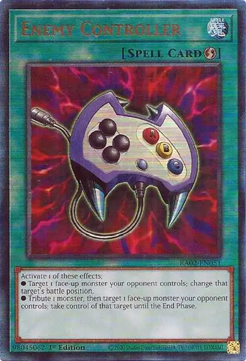 Enemy Controller (PUR) [RA02-EN051] Prismatic Ultimate Rare | Chromatic Games