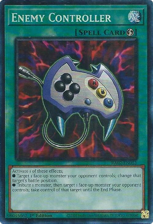 Enemy Controller (PCR) [RA02-EN051] Prismatic Collector's Rare | Chromatic Games