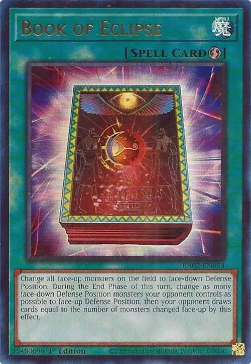 Book of Eclipse (UR) [RA02-EN054] Ultra Rare | Chromatic Games