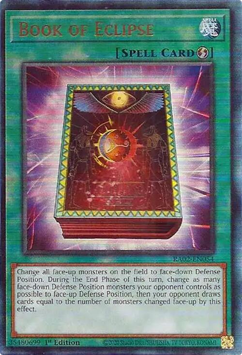 Book of Eclipse (PUR) [RA02-EN054] Prismatic Ultimate Rare | Chromatic Games