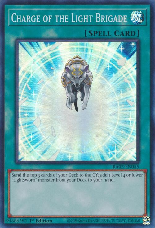 Charge of the Light Brigade [RA02-EN055] Super Rare | Chromatic Games