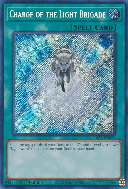 Charge of the Light Brigade (Secret Rare) [RA02-EN055] Secret Rare | Chromatic Games