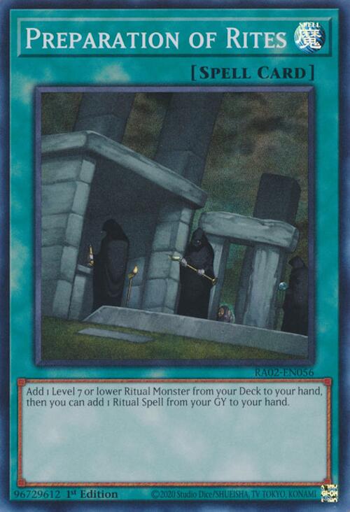 Preparation of Rites [RA02-EN056] Super Rare | Chromatic Games