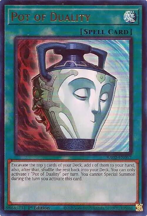Pot of Duality (UR) [RA02-EN057] Ultra Rare | Chromatic Games