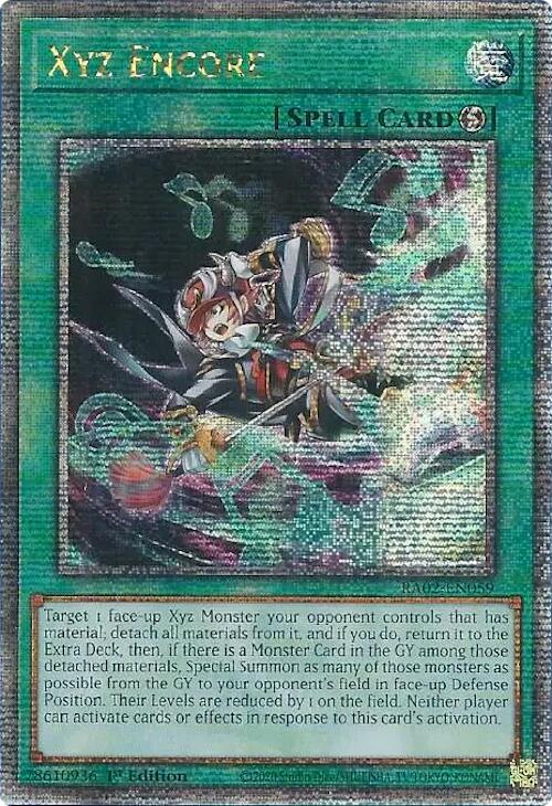 Xyz Encore (Quarter Century Secret Rare) [RA02-EN059] Quarter Century Secret Rare | Chromatic Games