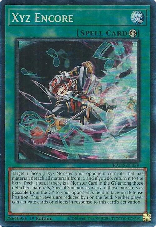 Xyz Encore (PCR) [RA02-EN059] Prismatic Collector's Rare | Chromatic Games